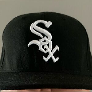 MLB Chicago White Sox Fitted Baseball Cap Hat 59fifty Official on-field cap
